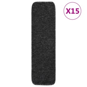 Rectangular anthracite stair mats 75x20 cm by vidaXL, Stair mats - Ref: Foro24-340395, Price: 42,42 €, Discount: %