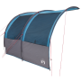 Toldo resistente al agua 260 x 200 x 260 cm