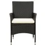 9-piece garden dining set and black synthetic rattan cushions by vidaXL, Garden sets - Ref: Foro24-3094838, Price: 675,74 €, ...