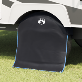 Funda de rueda Negro, Azul 76 x 74 cm oxford