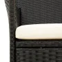 9-piece garden dining set and black synthetic rattan cushions by vidaXL, Garden sets - Ref: Foro24-3094838, Price: 675,74 €, ...