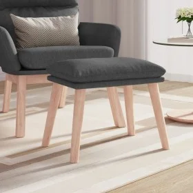 Dark gray fabric footstool 45x29.5x35 cm by vidaXL, Ottomans - Ref: Foro24-341425, Price: 35,99 €, Discount: %