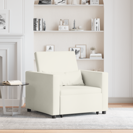 Sillón Convertible Crema de 3 en 1