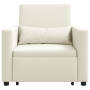 Sillón Convertible Crema de 3 en 1