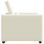 Sillón Convertible Crema de 3 en 1