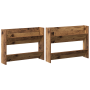 Armarios de zapato de pared con estante Otro 2 pcs Madera
