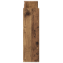 Armarios de zapato de pared con estante Otro 2 pcs Madera