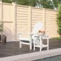 Adirondack Garden Chair with White HDPE Table by vidaXL, Garden chairs - Ref: Foro24-3095700, Price: 213,48 €, Discount: %