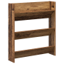 Armarios de zapato de pared con estante Otro 2 pcs Madera