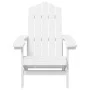 Adirondack-Gartenstuhl mit weißem HDPE-Tisch von vidaXL, Gartenstühle - Ref: Foro24-3095700, Preis: 213,48 €, Rabatt: %