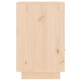 Mesitas de noche 2 uds madera maciza de pino 40x34x55 cm