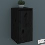 Hängeschrank 2 Stück Massivholz Kiefer schwarz 30x30x60 cm von vidaXL, Regale und Regale - Ref: Foro24-813494, Preis: 87,93 €...