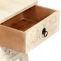 Mueble para TV de madera maciza de mango 110x30x44 cm