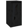 Hängeschrank 2 Stück Massivholz Kiefer schwarz 30x30x60 cm von vidaXL, Regale und Regale - Ref: Foro24-813494, Preis: 87,93 €...