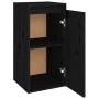 Hängeschrank 2 Stück Massivholz Kiefer schwarz 30x30x60 cm von vidaXL, Regale und Regale - Ref: Foro24-813494, Preis: 87,93 €...