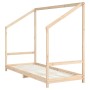 Estructura de cama infantil madera maciza de pino 2x(80x200) cm