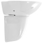 Lavabo de pared de cerámica blanco 690x520x210 mm