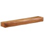 Estantes de pared 2 unidades 80x17x8 cm madera maciza acacia