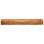 Estantes de pared 2 unidades 80x17x8 cm madera maciza acacia