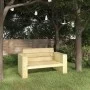 Impregnated pine wood garden bench 139 cm by vidaXL, garden benches - Ref: Foro24-318427, Price: 195,21 €, Discount: %