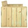 Impregnated pine wood garden bench 139 cm by vidaXL, garden benches - Ref: Foro24-318427, Price: 195,21 €, Discount: %