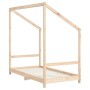 Estructura de cama para niños madera maciza de pino 80x160 cm