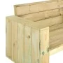 Impregnated pine wood garden bench 139 cm by vidaXL, garden benches - Ref: Foro24-318427, Price: 195,21 €, Discount: %