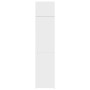 Armario estrecho madera de ingeniería blanco 50x42,5x225 cm