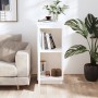 Weißes Sideboard aus massivem Kiefernholz 31,5x34x75 cm von vidaXL, Sideboards - Ref: Foro24-813352, Preis: 61,19 €, Rabatt: %