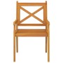 Garten-Esszimmerstühle, 6 Stück, massives Akazienholz von vidaXL, Gartenstühle - Ref: Foro24-3098661, Preis: 429,40 €, Rabatt: %