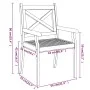 Garten-Esszimmerstühle, 6 Stück, massives Akazienholz von vidaXL, Gartenstühle - Ref: Foro24-3098661, Preis: 424,24 €, Rabatt: %