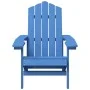 Sillas de jardín Adirondack con mesa HDPE azul aguamarina de vidaXL, Sillas de jardín - Ref: Foro24-3095707, Precio: 388,25 €...