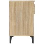 Mueble zapatero madera contrachapada roble Sonoma 102x36x60 cm