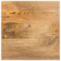 Mesa auxiliar de madera maciza de mango 43x43x40 cm