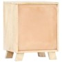 Mesita de noche de madera maciza de mango 40x30x50 cm