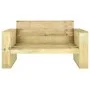Gartenmöbel-Set 3-teilig aus imprägniertem massivem Kiefernholz von vidaXL, Gartensets - Ref: Foro24-3096638, Preis: 471,65 €...