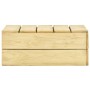 Gartenmöbel-Set 3-teilig aus imprägniertem massivem Kiefernholz von vidaXL, Gartensets - Ref: Foro24-3096638, Preis: 478,16 €...