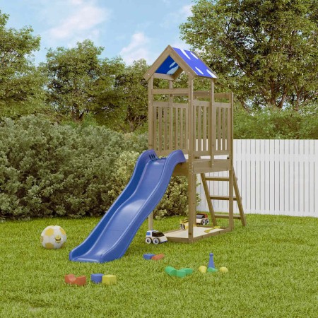 Parque infantil de exterior madera de pino impregnada