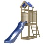 Parque infantil de exterior madera de pino impregnada