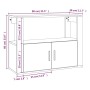 Aparador madera contrachapada color roble Sonoma 80x30x60 cm