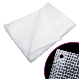 White chiffon fabric backdrop 140 g/m² 6x8 m by vidaXL, Waterproof tarpaulins - Ref: Foro24-151619, Price: 54,61 €, Discount: %