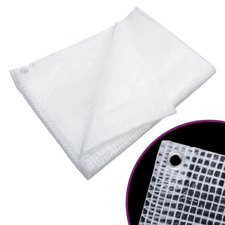 White chiffon fabric backdrop 140 g/m² 6x8 m by vidaXL, Waterproof tarpaulins - Ref: Foro24-151619, Price: 54,61 €, Discount: %
