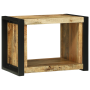 Juego de muebles de baño 4 pcs Marrón Madera de mango maciza