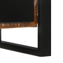 Juego de muebles de baño 4 pcs Madera reciclada maciza