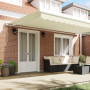 Toldo Retráctil Manual Crema 500x300 cm