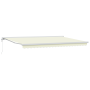 Toldo Retráctil Automático Crema 500x300 cm