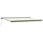 Toldo Retráctil Manual Crema 500x300 cm