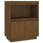 Honigbraunes Sideboard aus massivem Kiefernholz, 60 x 34 x 75 cm von vidaXL, Sideboards - Ref: Foro24-813523, Preis: 56,69 €,...