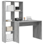 Escritorio Gris sonoma 138.5 x 55 x 143 cm Madera contrachapada