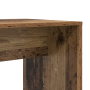 Escritorio con estante Madera antigua 138.5 x 55 x 143 cm